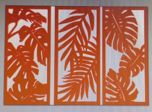 LEAF WALL ART